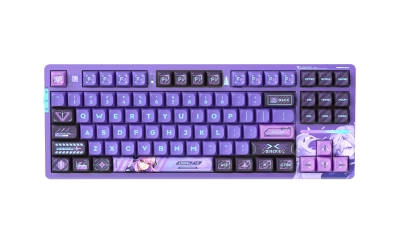 VGN професионална безжична геймърска механична клавиатура Wireless Professional Gaming Mechanical Keyboard - V87 PRO Athena - Aniya Switches, BT5.0, 2.4G