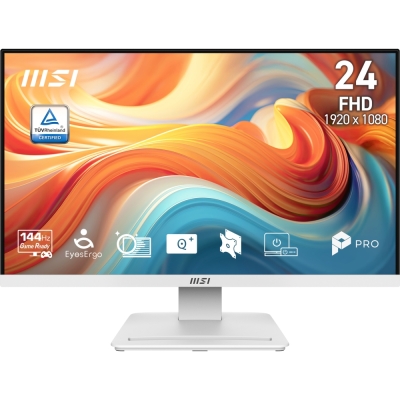 Монитор MSI PRO MP241W E14V - 23.8", 1ms, 144Hz VA, 1920x1080, AMD FreeSync, HDR Ready, 250nits AG