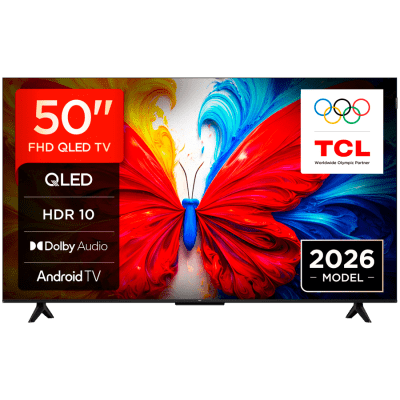 Телевизор TCL 50S5L - 50'' 4K UHD Built-in 2.4GHz Wi-Fi MIMO DVB-C Pan EU