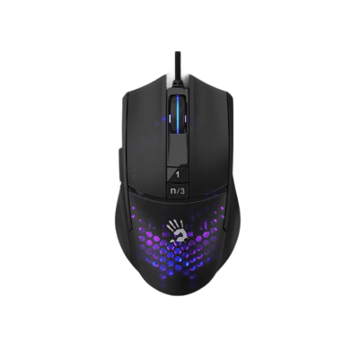 Геймърска мишка A4tech bloody L65 Max, Жична, 12000 cpi, Honeycomb, Черна