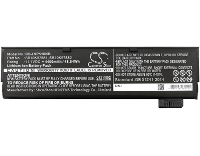 Батерия за лаптоп  LENOVO Thinkpad P51S, Thinkpad T470, Thinkpad T570, 01AV422 LiIon 11.1V 4400mAh CAMERON SINO