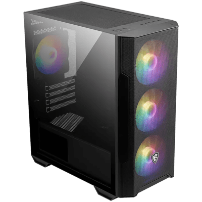 Кутия MSI MAG FORGE M100R, mATX, 4 ARGB fans included