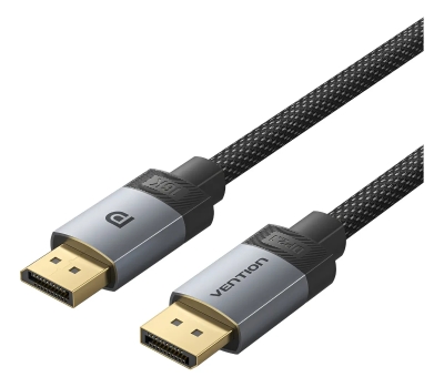 Vention Кабел Cable - Display Port v2.1 DP M / M Black 16K@60Hz, 1M - HGBHF