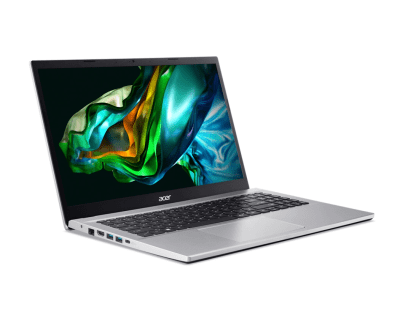 Лаптоп ACER ASPIRE 3 - Ryzen7-5, 16GB, INT 512GB SSD, 15.6 FHD M2 COMBO, PURE SILVER