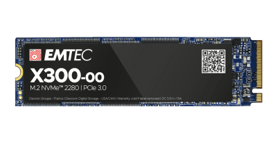 SSD диск EMTEC X300-00 512GB INT M2_PCI-E_GEN3 2280 NVMe