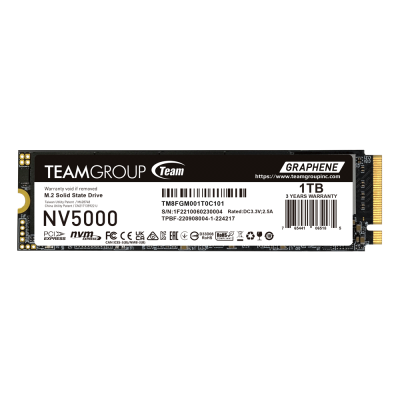 SSD диск Team Group NV500, M.2 2280 NVMe, 1TB, PCI-e 4.0 x4