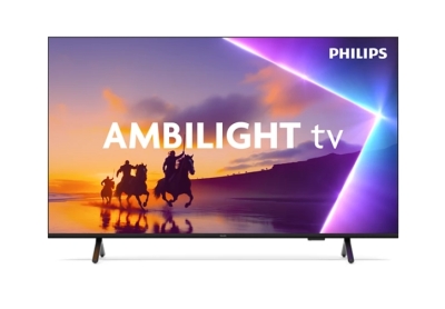 Телевизор Philips 65PUS8510/12 - 65" 4K Ultra HD QLED, 3840x2160p, 60Hz, Ambilight 3, Titan OS, Black