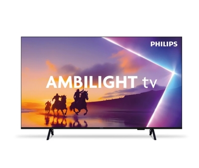 Телевизор Philips 55PUS8400/12 - 55" 4K UHD QLED, 3840x2160p, 60Hz, 60Hz, Ambilight 3, HDR+, Titan OS, Black