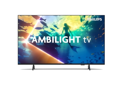 Телевизор Philips 43PUS8010/12 - 43" 4K UHD LED, 3840x2160p, 60Hz, 60Hz, Ambilight 3, HDR+, Titan OS, Black
