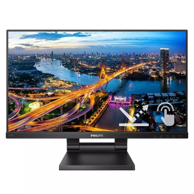 Монитор Philips 242B1TC/00 - 23.8" Touch (anti-glare), IPS, WLED, 1920x1080@75Hz, 4ms GTG, 2Wx2