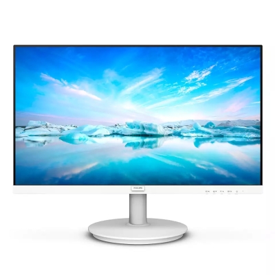 Монитор Philips 241V8AW - 23.8" IPS WLED, 1920x1080@75Hz, 4ms GtG, 2Wx2, White