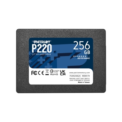 SSD диск Patriot P220 256GB SATA3 2.5