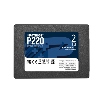 SSD диск Patriot P220 2TB SATA3 2.5