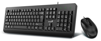 Genius клавиатура и мишка Keyboard and Mouse - KM-160 Black - AI, BG, USB