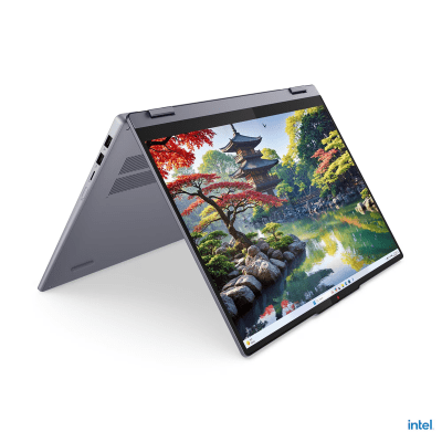 Лаптоп Lenovo IdeaPad 5 2-in-1 16IAL10 - 16.0", Full HD+, тъчскрийн, Intel Core Ultra 7 255H, Intel Arc 140T, 16 GB, 1 TB SSD - 83KS000RBM