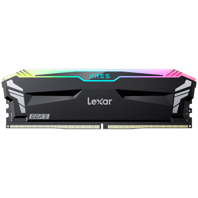 Lexar 32GB Kit (2x16GB) THOR DDR5 6000 CL38 1.3V heatsink RGB color black