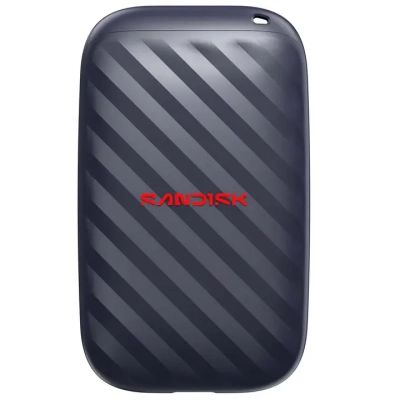 Преносим SSD диск Sandisk E10 1TB - Черен