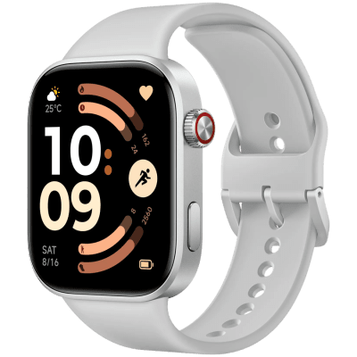 Смарт часовник Xiaomi Redmi Watch 6, 46 мм, сребрист/сив - BHR08CUGL