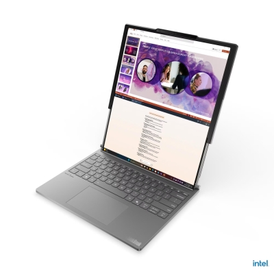 Лаптоп Lenovo ThinkBook Plus G6 Rollable - Roll In: 14" (2000x1600) / Roll Out: 16.7" (2000x2350) POLED Glossy, Intel Core Ultra 7 258V, 32GB, 1TB, Intel Arc Graphics
