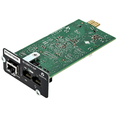 Vertiv 10/100 Mbit Ethernet SNMP, Device Web Page, with MIB and configuration cable