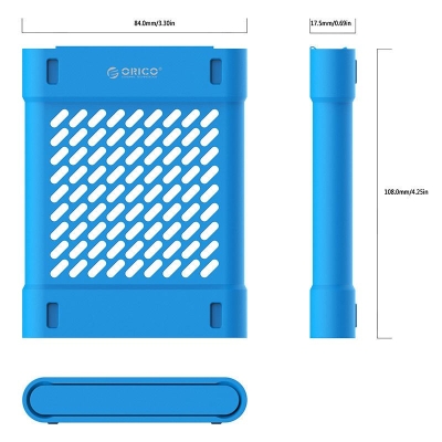 Orico PHS-25-BL защитно калъфче силиконово за 2.5" HDD/SSD дискове