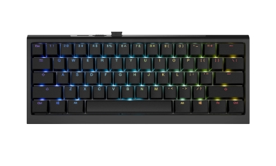 Клавиатура Ducky One X Mini Wireless Black - Ducky AI Switches [Linear]