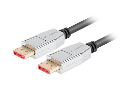 Кабел Lanberg display port M/M 20pin V1.4 1.8m 8K 60Hz, Black