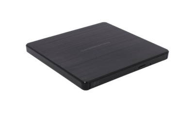 Оптично устройство Hitachi-LG GP60NB60 Ultra Slim External DVD-RW, Super Multi, Silent Play, Win & MAC OS Compatible, M-DISC Support, Black