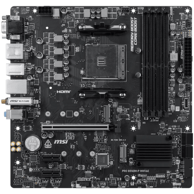 Дънна платка MSI PRO B550M-P WIFI6E