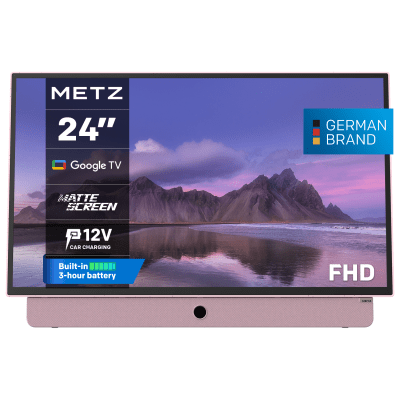 Телевизор METZ 24MPE7300Z - 24 inch LED FHD 1920x1080 GoogleTV, HDR10, розов