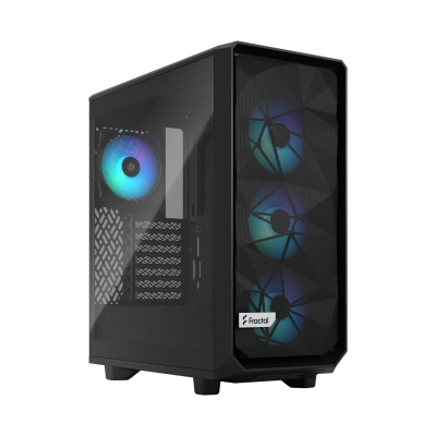 FRACTAL DESIGN CASE ATX MID TOWER BLACK