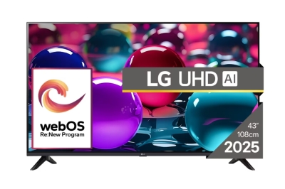Телевизор LG 43UA73003LA - 43" 4K UltraHD TV 4K (3840x2160), webOS 25 Smart, HDR10 pro
