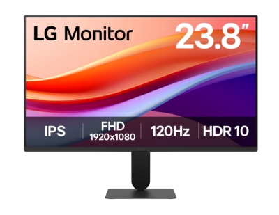 Монитор LG 24U41YA-B - 23,8" Full HD (1920x1080) IPS, 1ms MBR, 5ms (GtG at Faster), 120Hz, HDR 10