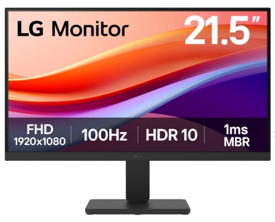 Монитор LG 22U401A-B - 21.5" Full HD 1920x1080, VA, 5ms (GtG at Faster), 100Hz, HDR 10
