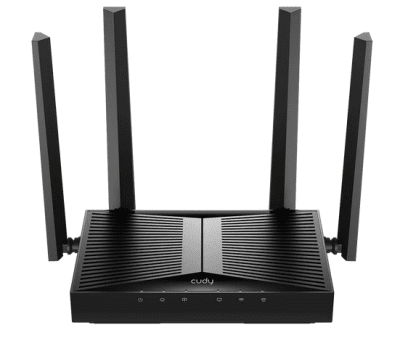 Безжичен рутер Cudy WR3600, Gigabit Wi-Fi 7, 2882 Mbps + 688 Mbps, 5× Gigabit Ethernet Ports, VPN Server and Client, 10/100/1000