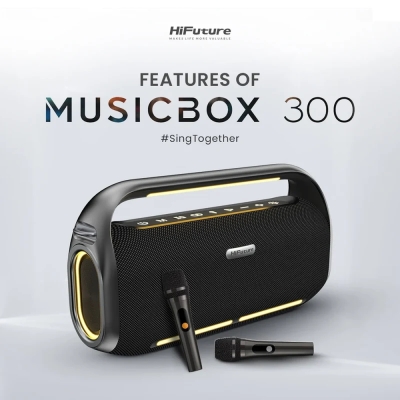 Тонколони HiFuture MusicBox300 Black, 150W Output