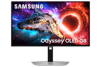 Монитор Samsung LS27HG800SU Odyssey OLED G8 - 27'' 4K 3840x2160 OLED 0.03ms 240Hz Glare Free DP 2.1 (UHBR20) & USB-C (98W) Silver