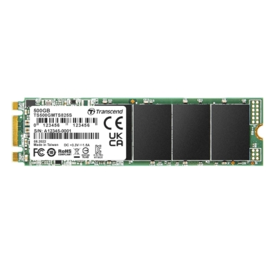 SSD диск Transcend 500GB, M.2 2280 SSD, SATA3 B+M Key, TLC