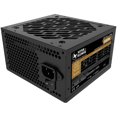 Super Flower Zillion DB Bronze 850W ATX 2.4, 80 Plus Bronze, Flat Black Cables, 120mm Fan, 140mmx150mmx86mm, 3 Year Warranty