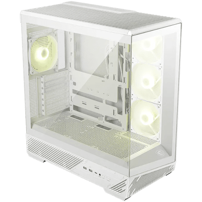 Кутия MSI MAG PANO 130R PZ WHITE, Mid-Tower, ATX, 4 fans included