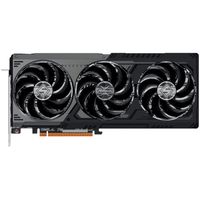 ASROCK Video Card AMD Radeon RX 9070 XT Steel Legend Dark 16GB GDDR6, 256-bit, 3x DisplayPort 2.1a, 1x HDMI 2.1b, 298 x 131 x 58 mm, 2.9-slot, recomended PSU 800W, 2x 8-pin pwoer connector, 90-GA5VZZ-00UANF