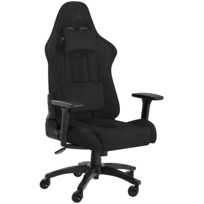 CORSAIR TC100 RELAXED Gaming Chair, Fabric - Black