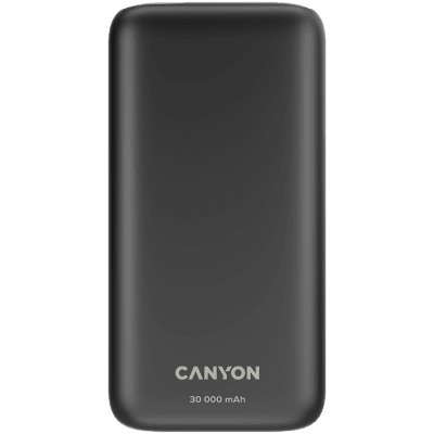 CANYON power bank PB-301 LED 30000 mAh PD 20W QC 3.0 Black