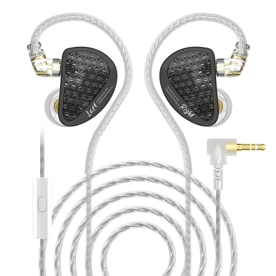 Слушалки KZ AS16 PRO - Mic, Black
