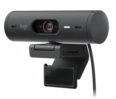 Logitech BRIO 500 Grafite Full HD уеб камера, микрофон, USB