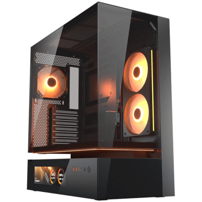 Кутия COUGAR CFV235 Vision, ATX, Mid Tower, Black