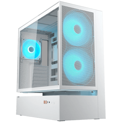 Кутия COUGAR CFV235 Mesh, ATX, Mid Tower, White
