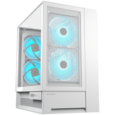 Кутия COUGAR OmnyX, ATX, Mid Tower, White