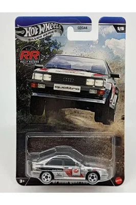 Количка '87 Audi Quattro 1:64 (Hot Wheels Silver Series)