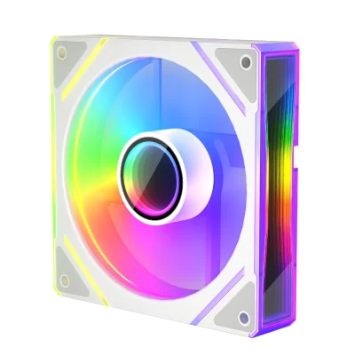 Вентилатор 1stPlayer 120mm FC(AP)-WH - Infinity Mirror ARGB - White